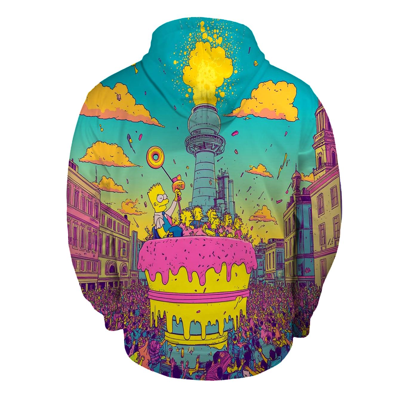 Springfield Sunset Riot hoodies fashion