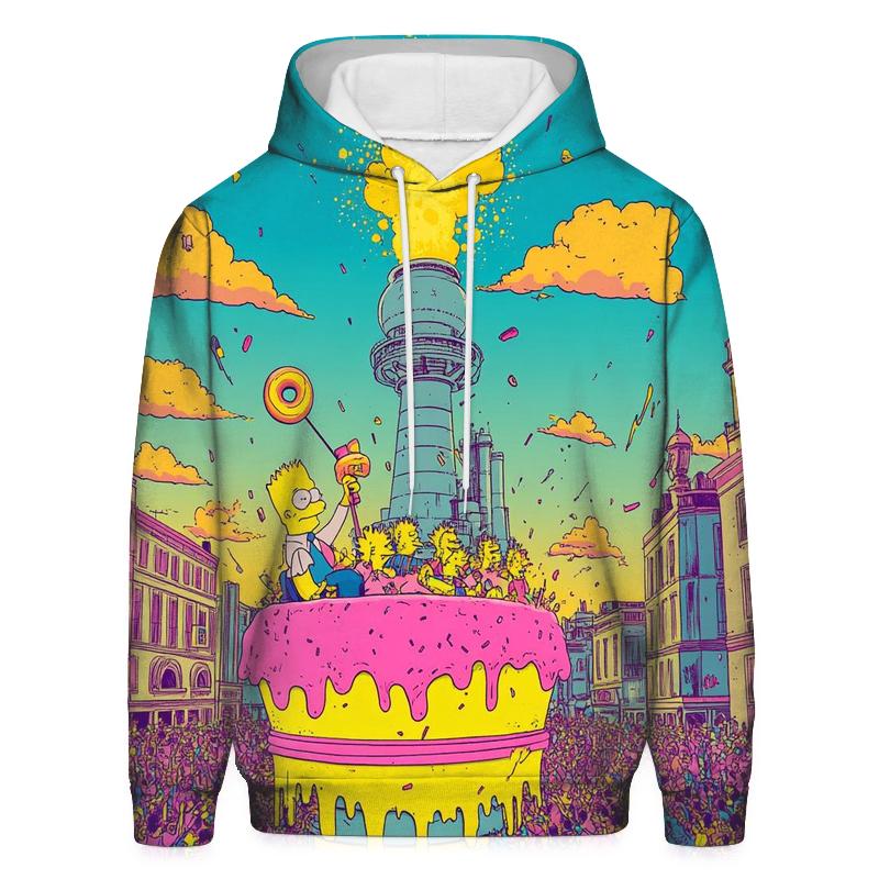 Springfield Sunset Riot hoodies fashion