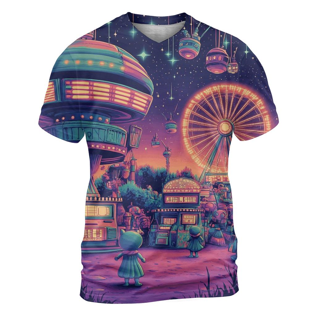 Cosplay Carnival Cosmos creative print fashion shirts