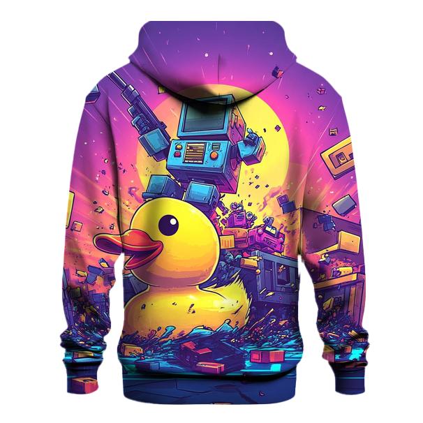 Robot Toybox Rebellion embroidered hoodies