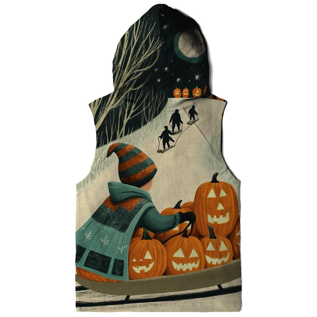 Lantern Sled Of The Haunted Hills pullover hoodies