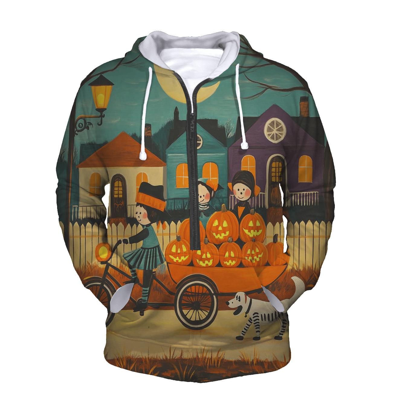 Pumpkin Patrol Haunted Neighborhood hoodie trends