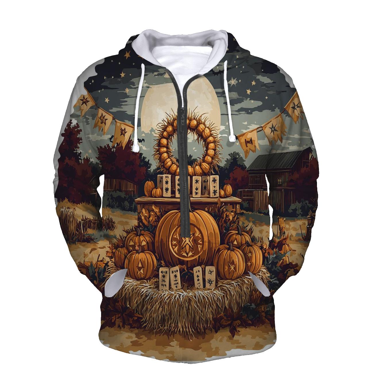 Harvest Oracle Pumpkin Seer pullover hoodies