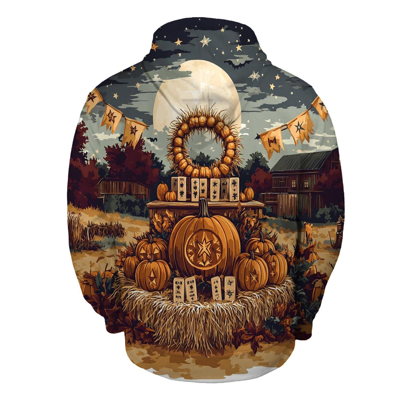 Harvest Oracle Pumpkin Seer pullover hoodies