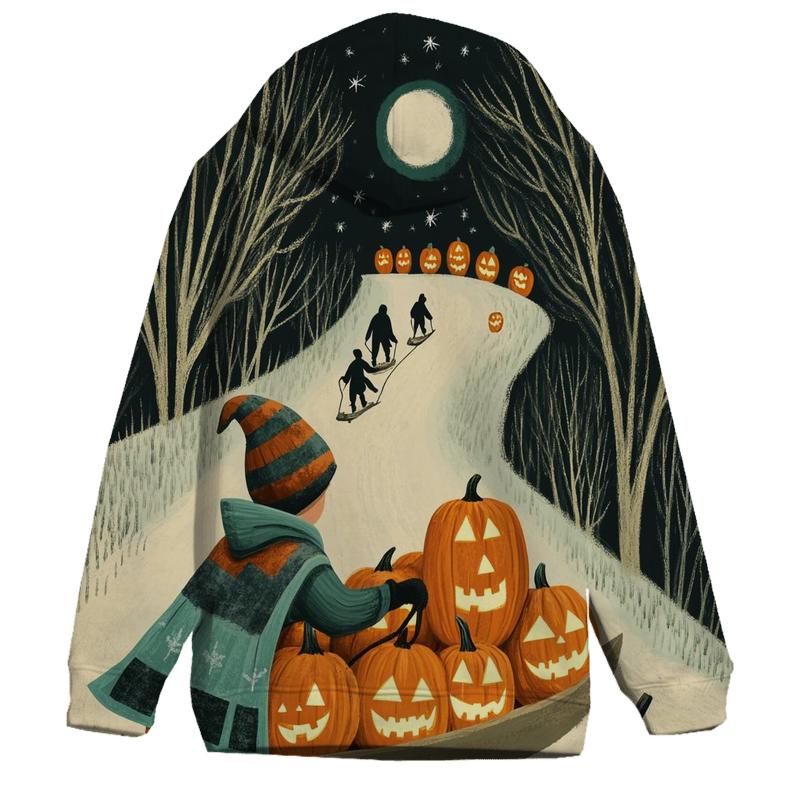 Lantern Sled Of The Haunted Hills hoodie designs