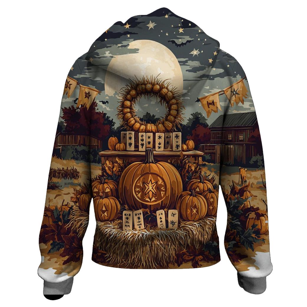Harvest Oracle Pumpkin Seer heavyweight hoodies