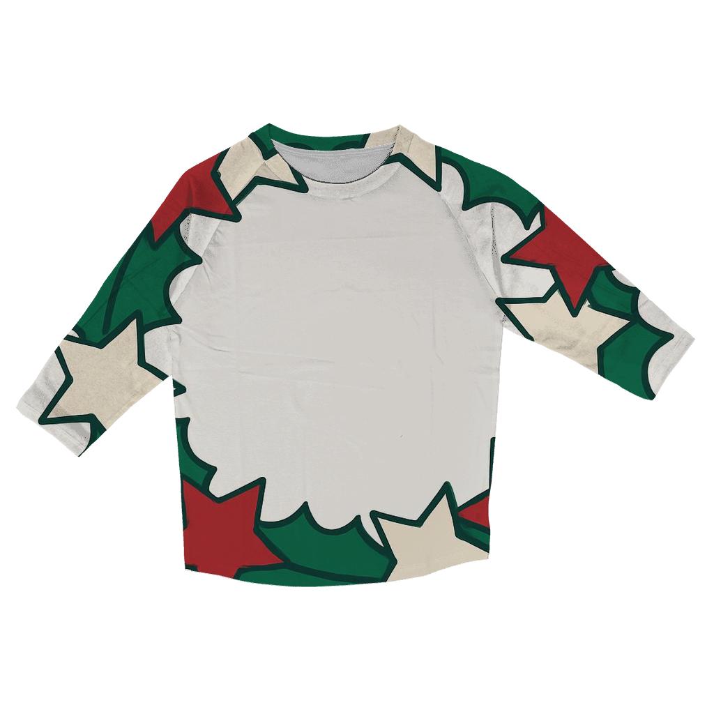Starlit Wreath Geometry stylish quarter sleeve tops