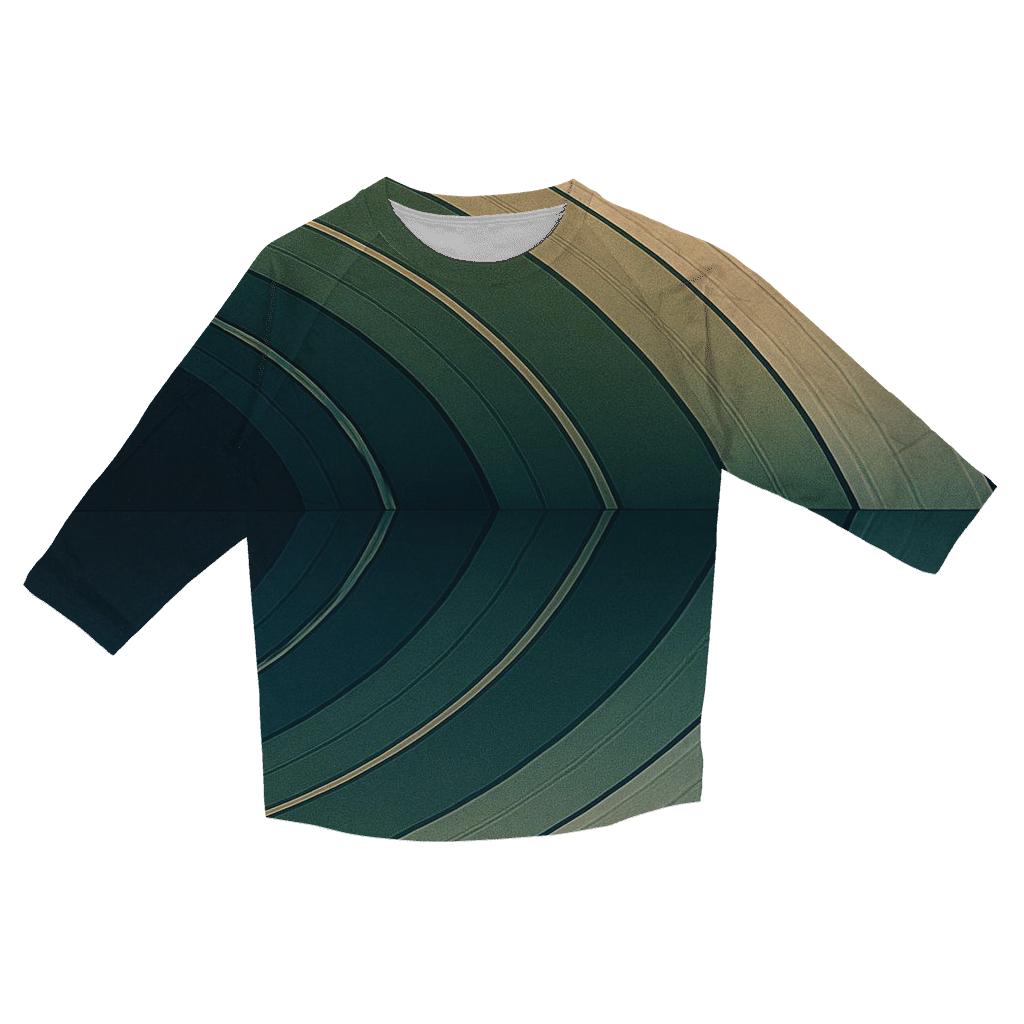 Ring Plane Horizon designer 3/4 sleeve blouses