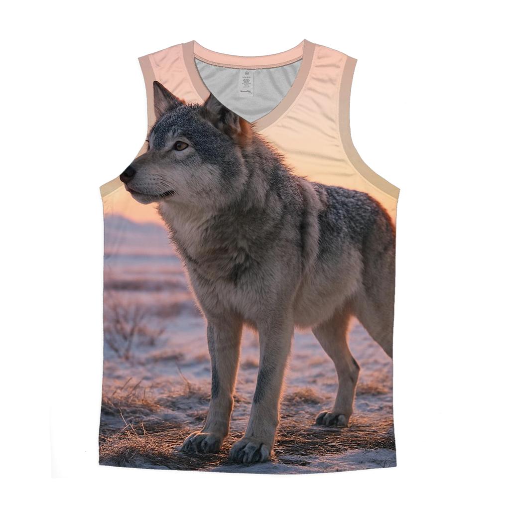 Tundra Alpha At Dawn sports performance tank tops