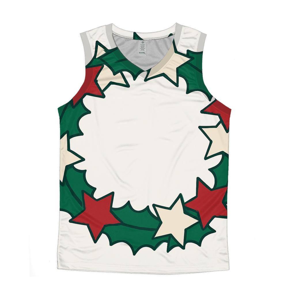 Starlit Wreath Geometry sports performance tank tops
