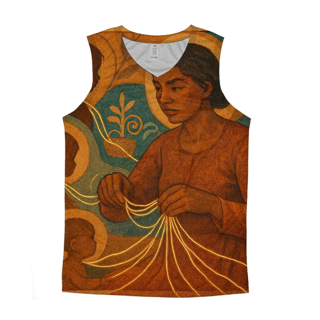 Threads Of Quiet Strength sports performance tank tops