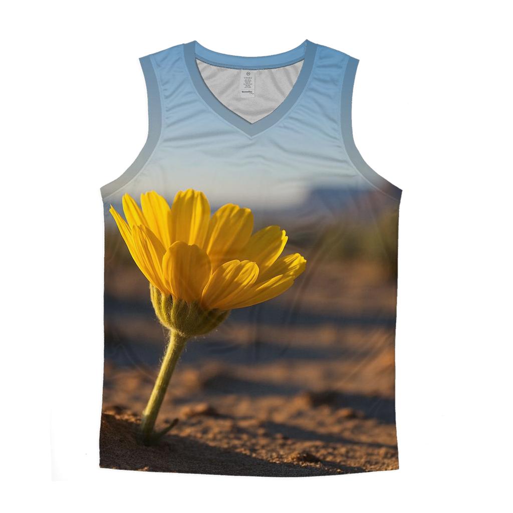 Desert Marigold After Dawn designer workout tanks