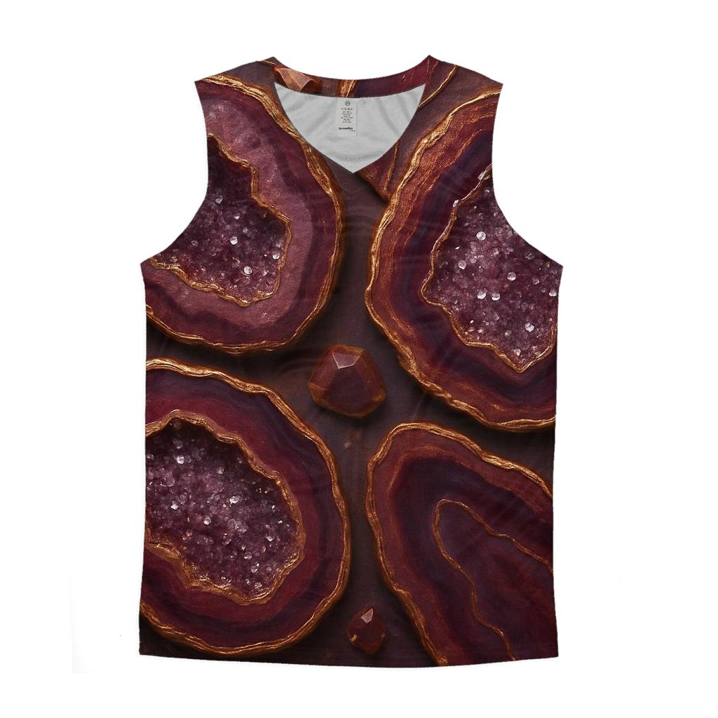 Gilded Geode Fragment trendy fitted tank tops
