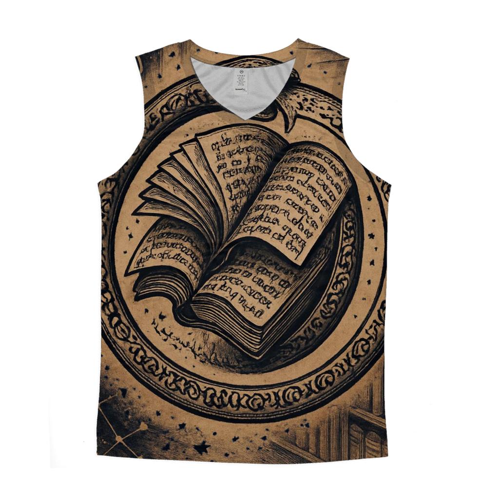 Astral Archive Ouroboros graphic print tank tops