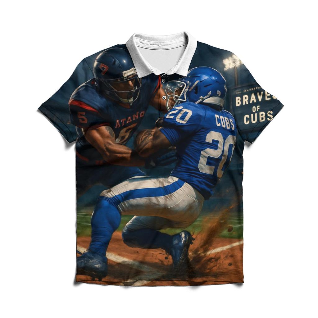 Clash At The Diamond Line designer slim fit polos