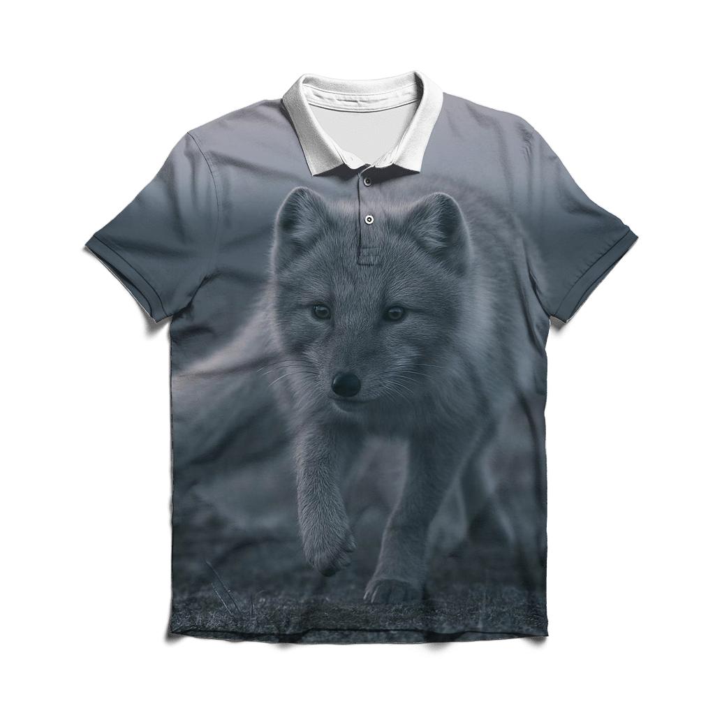 Tundra Loom Arctic Fox Hunt designer slim fit polos