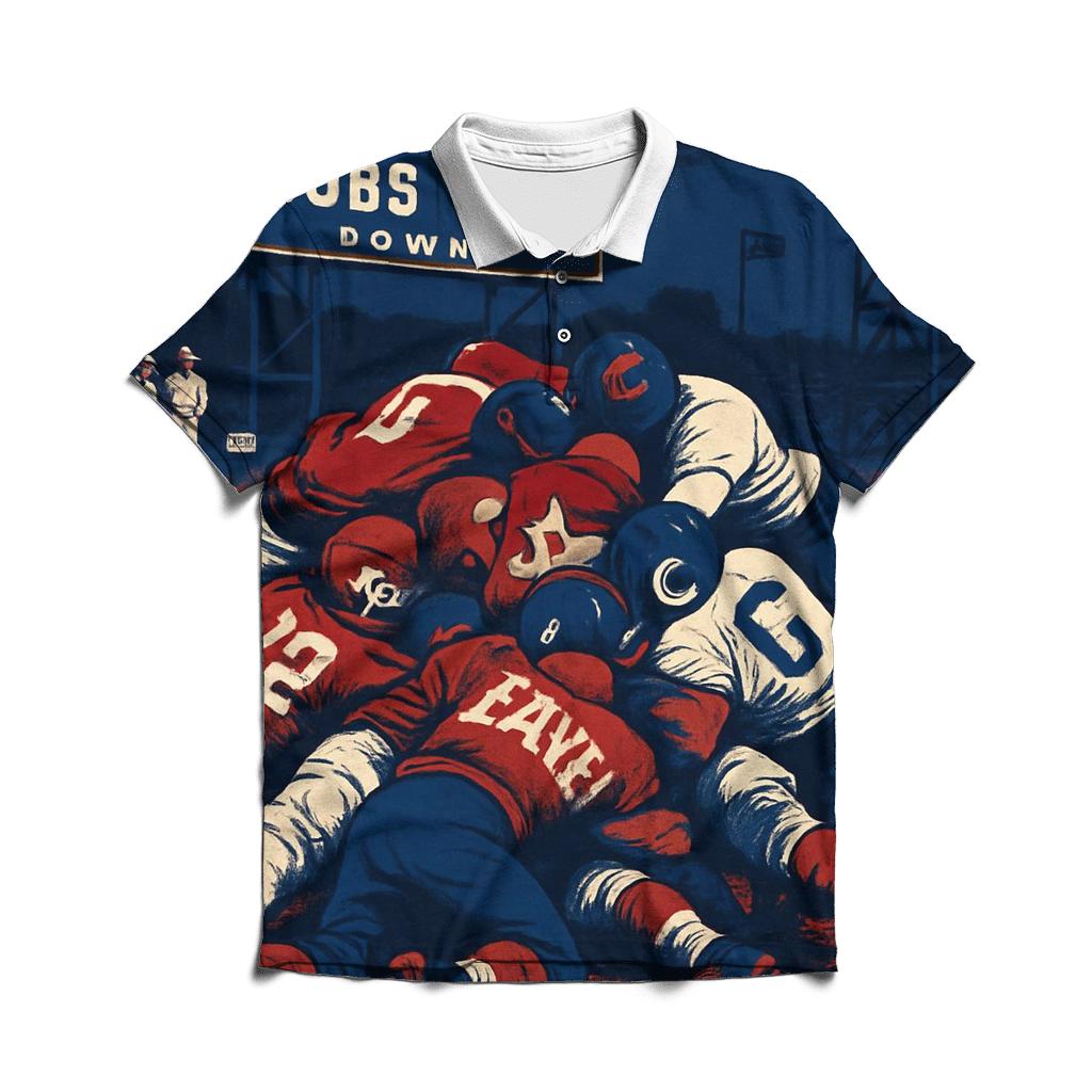 Scoreboard Scramble casual sports polo shirts