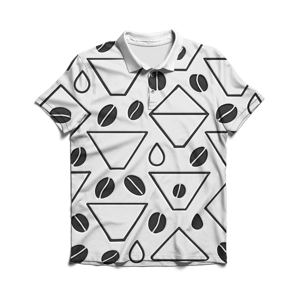 Filter Grid personalized polo shirts
