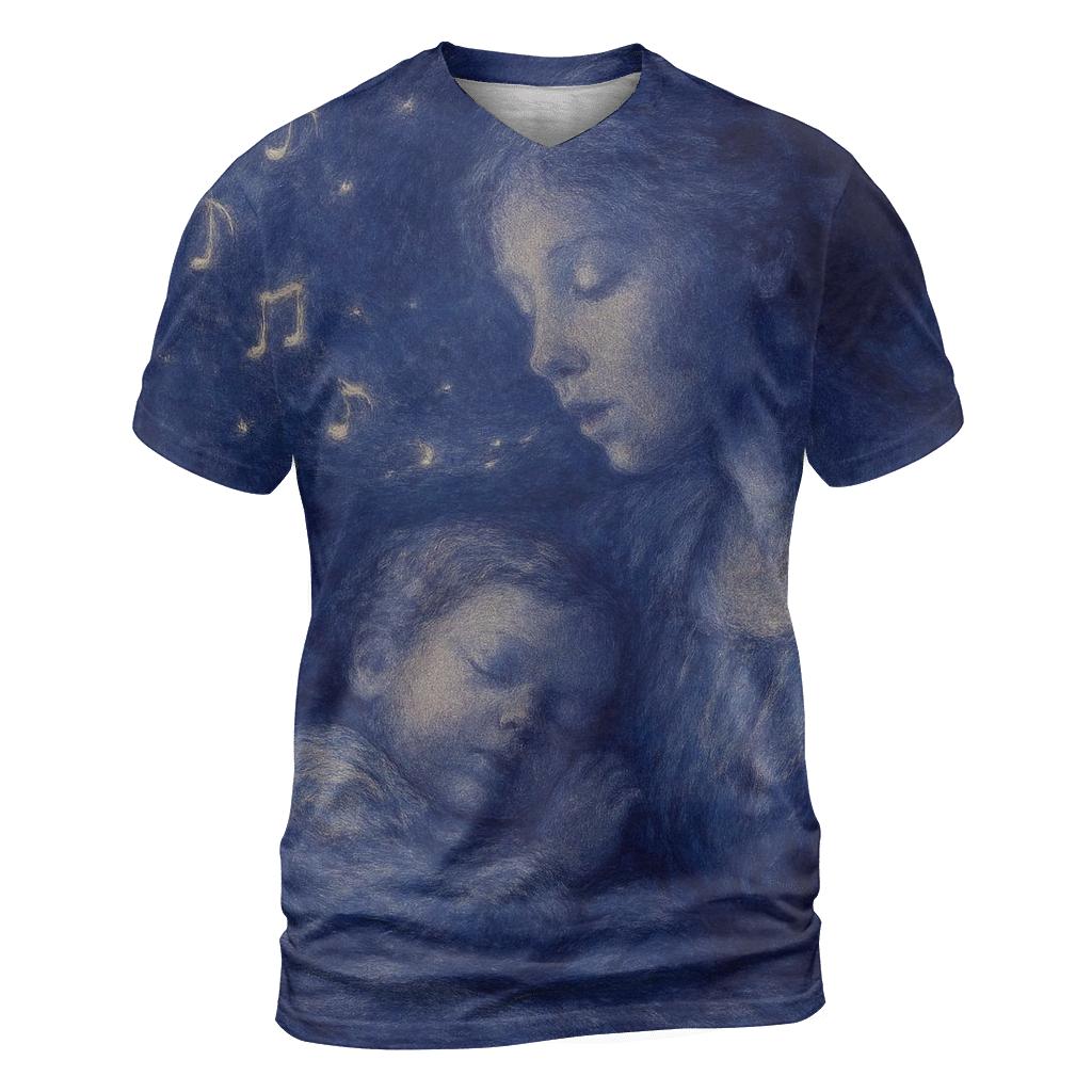 Lullaby Of Stars creative print fashion shirts