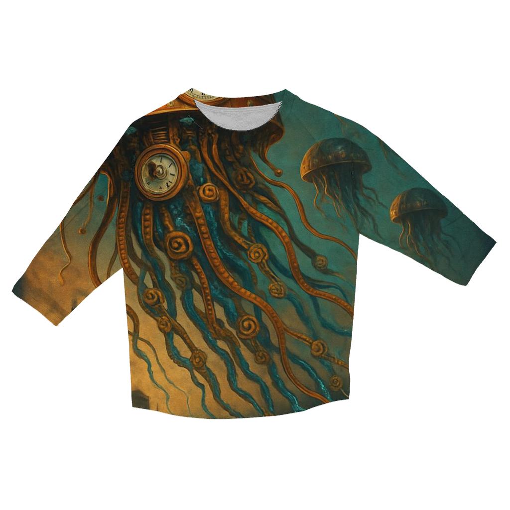 Clockwork Jelly Parade fashion 3/4 sleeve shirts
