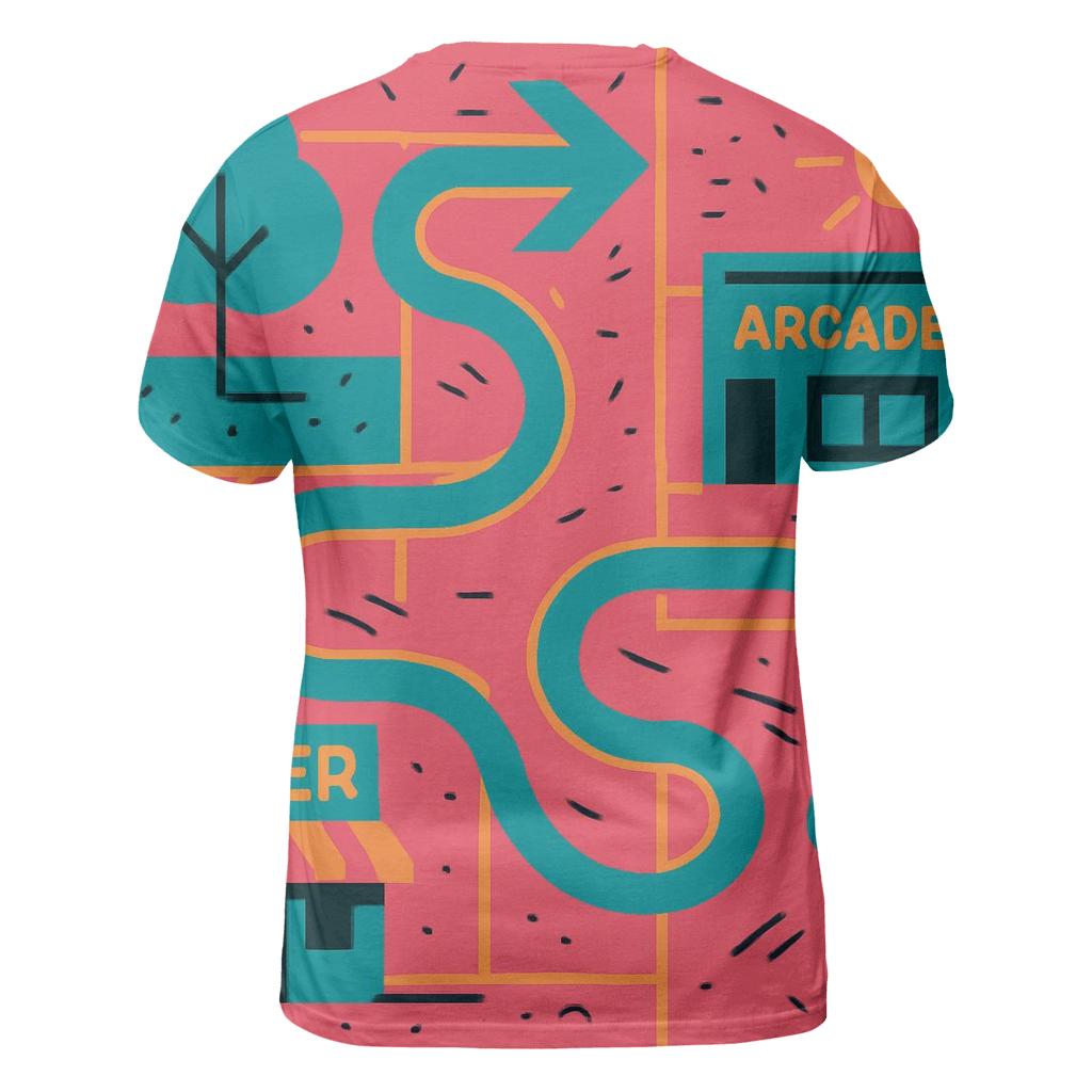 Turbo Skate Route trendy printed shirt styles