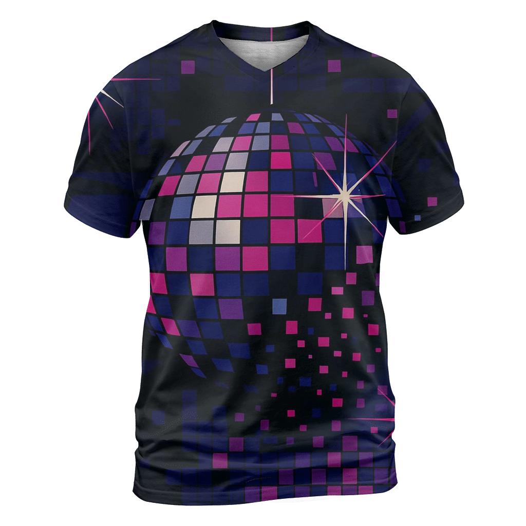Electric Disco Mosaic designer pattern shirts