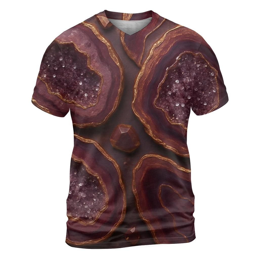 Gilded Geode Fragment custom all-over print shirts