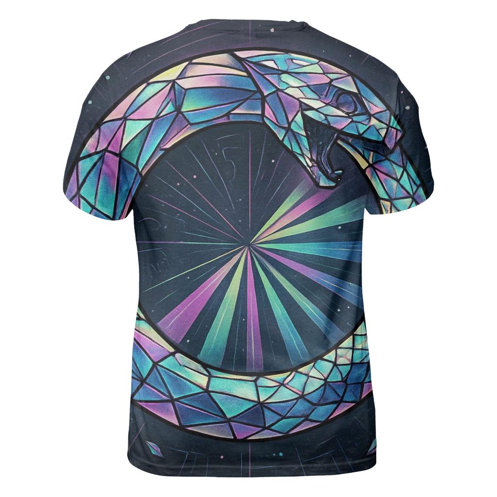 Chromatic Ouroboros Prism custom all-over print shirts