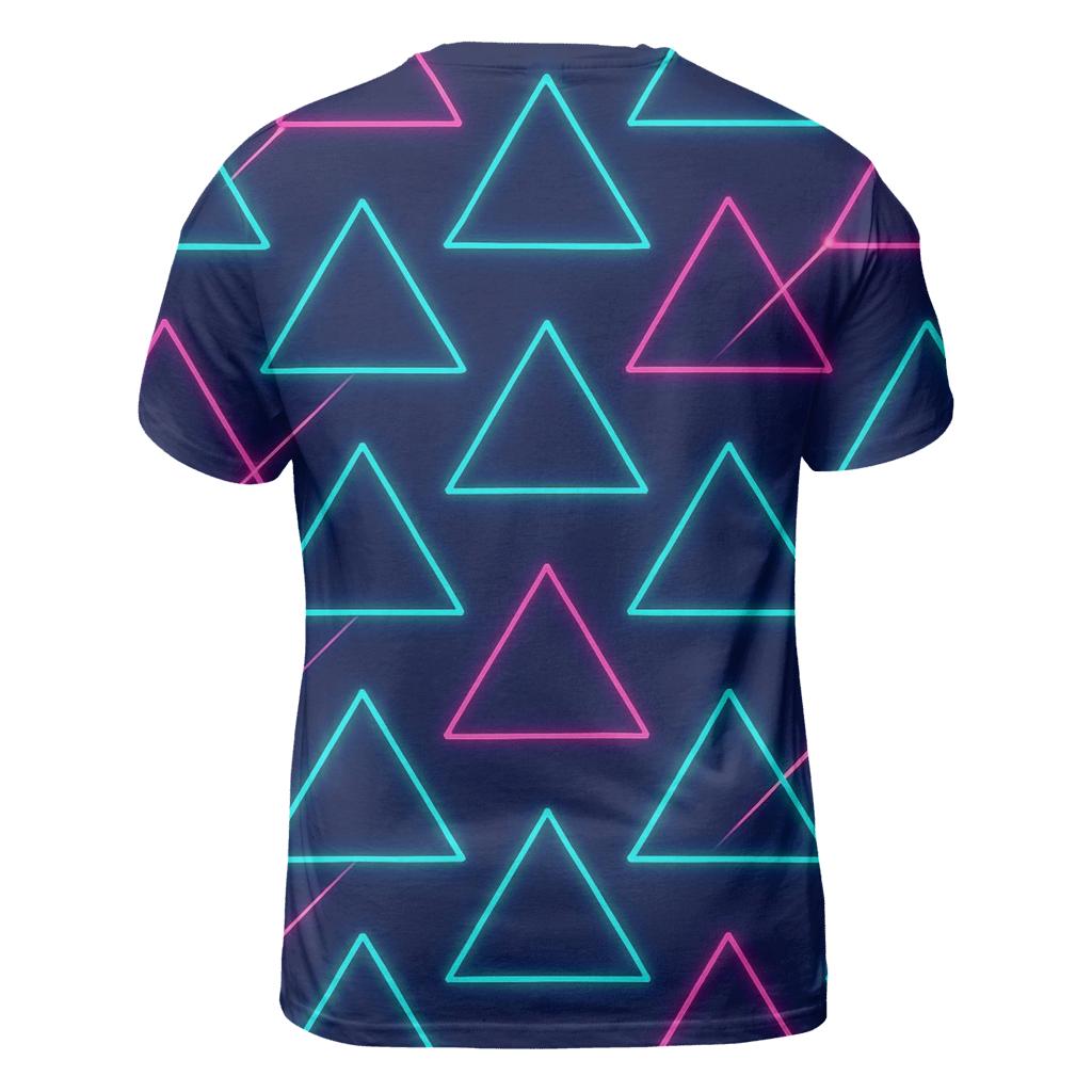 Laser Triangle Wave personalized full print shirts