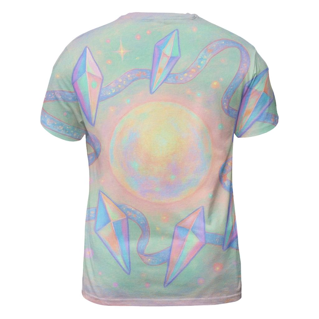 Pastel Prism Carousel unique graphic print tees