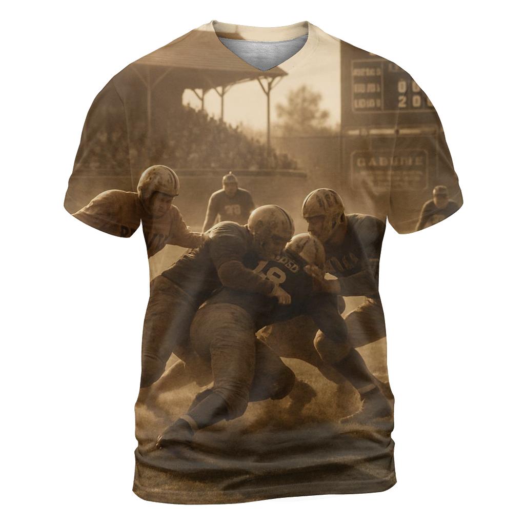 Historic Turf Duel trendy printed shirt styles