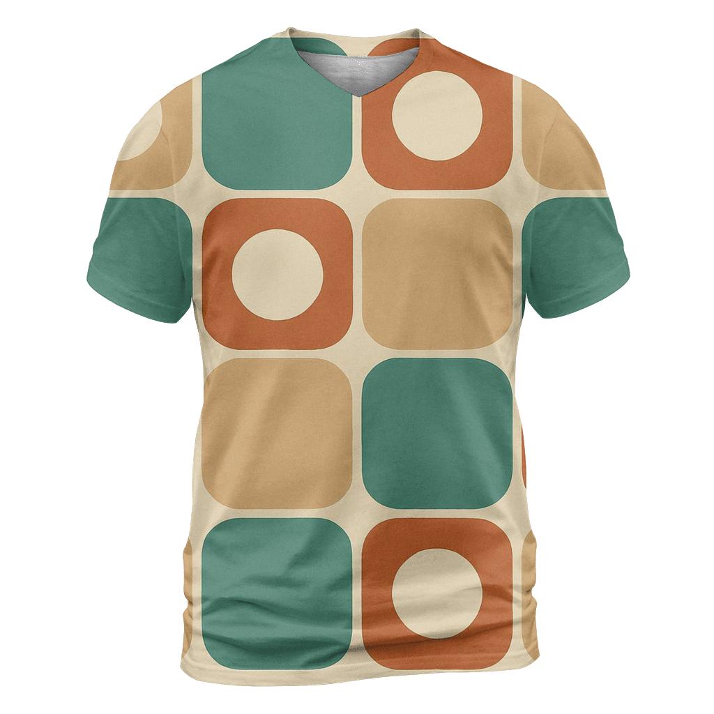 Toast And Teal Checker trendy printed shirt styles