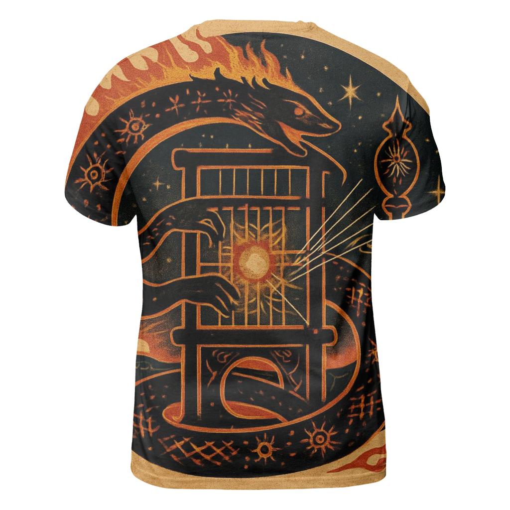 Solar Loom Ouroboros trendy printed shirt styles