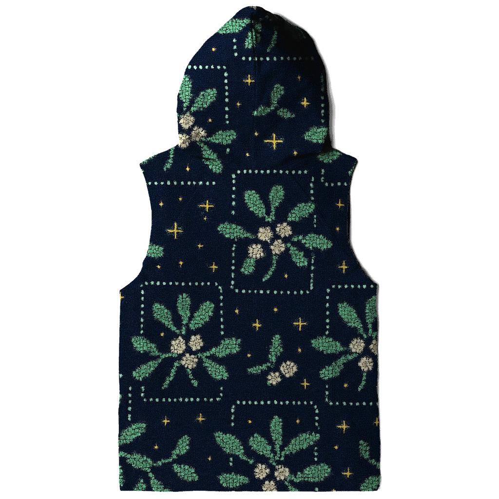 Merry Mistletoe Confetti Design premium hoodies