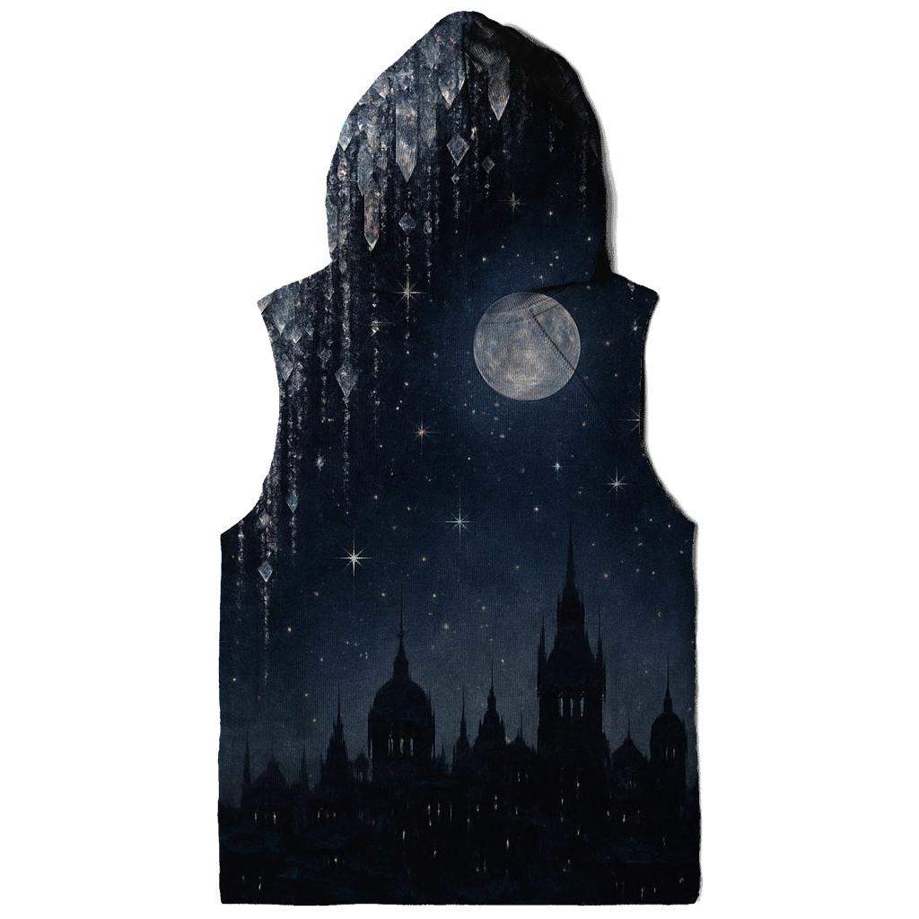 Midnight Crystal Veil designer hoodies