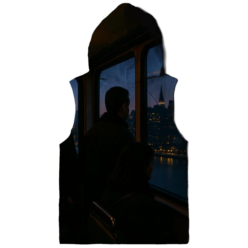 Roosevelt Island Tram At Twilight custom hoodies
