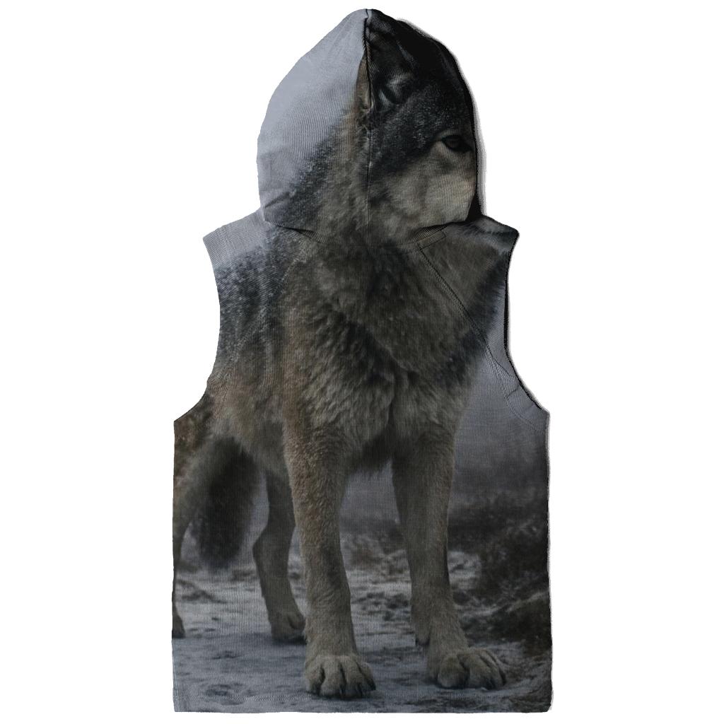 Highland Sentinel In Snowstorm custom hoodies