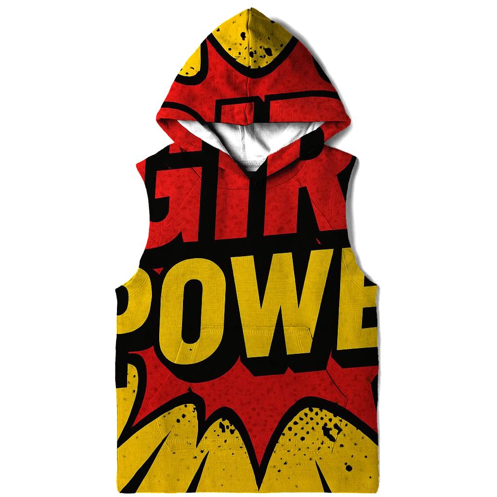 Pop Art Empowerment Typograph custom hoodies