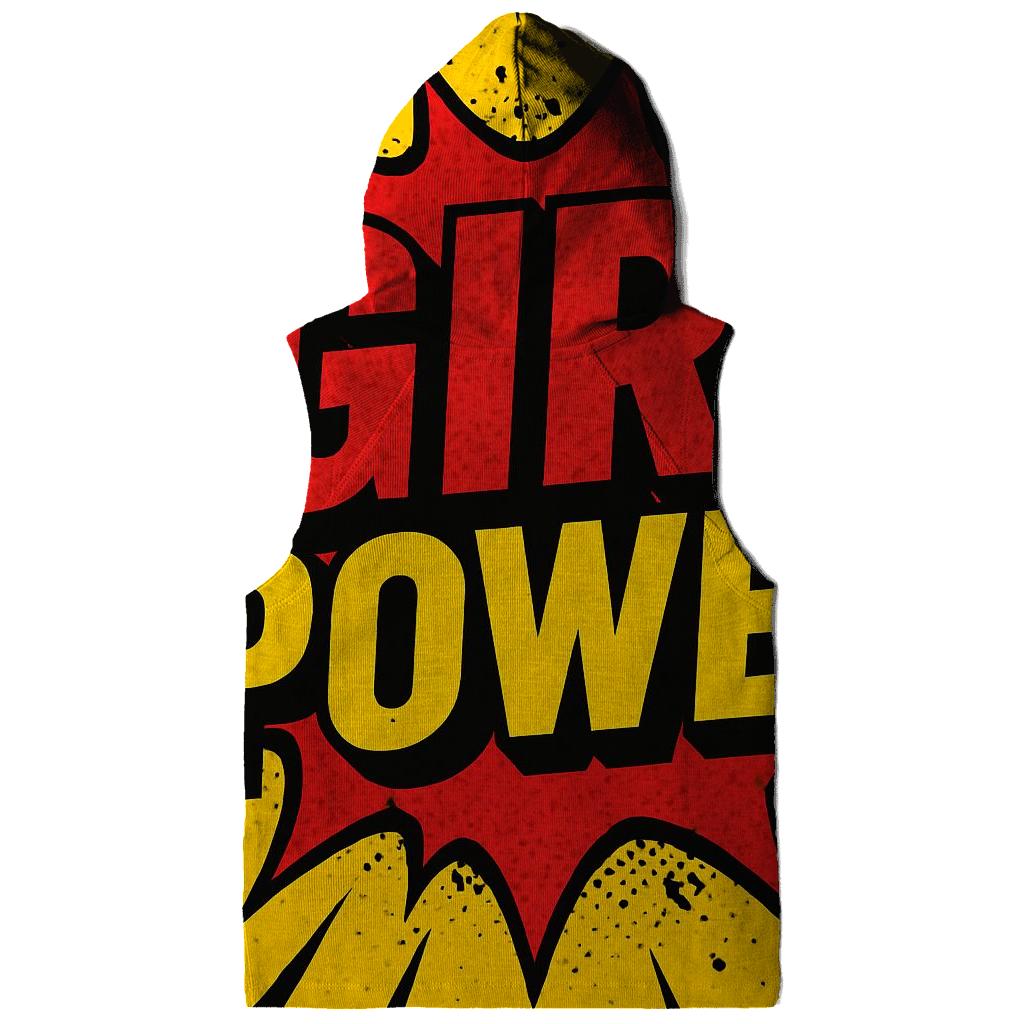 Pop Art Empowerment Typograph custom hoodies