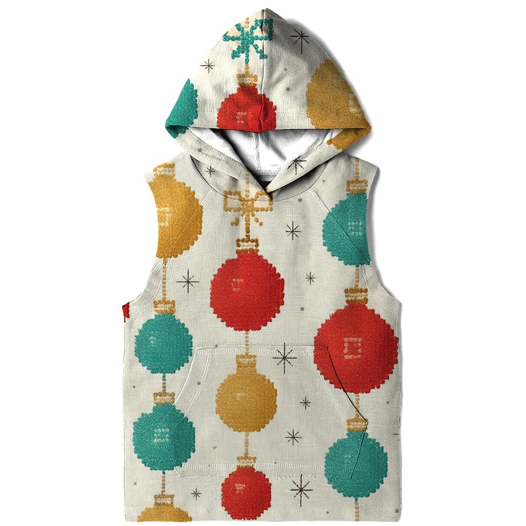 Ornament Ribbon Tapestry Design embroidered hoodies