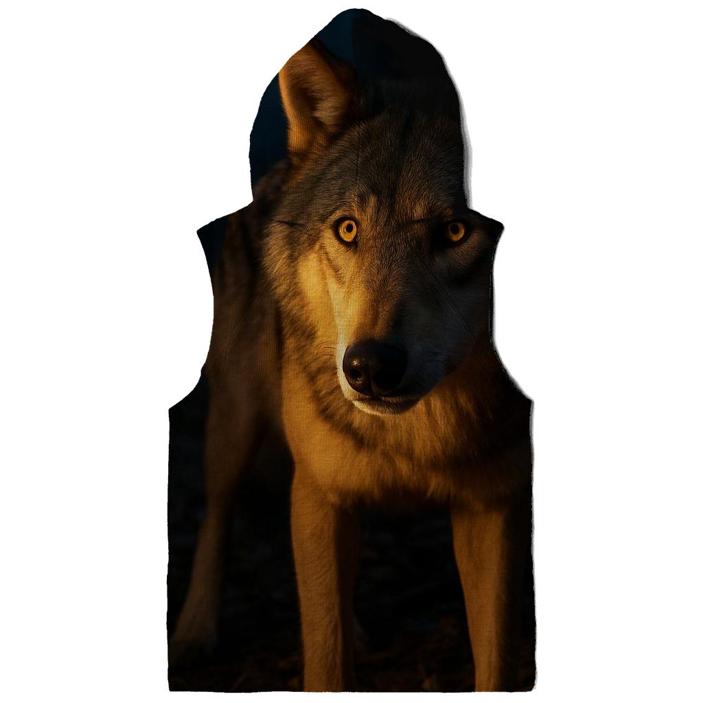 Nocturnal Quarry Under Headlamp printed hoodies