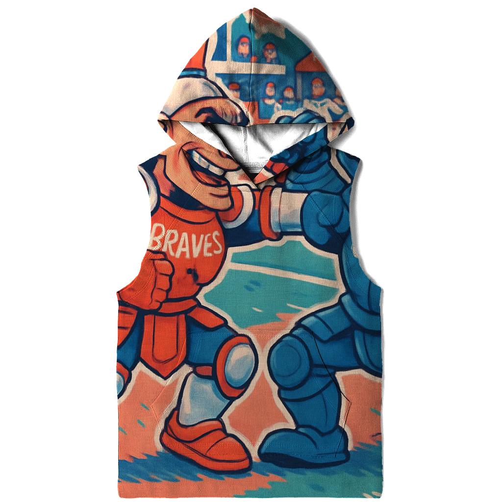 Mascot Melee On The Pitch designer hoodies