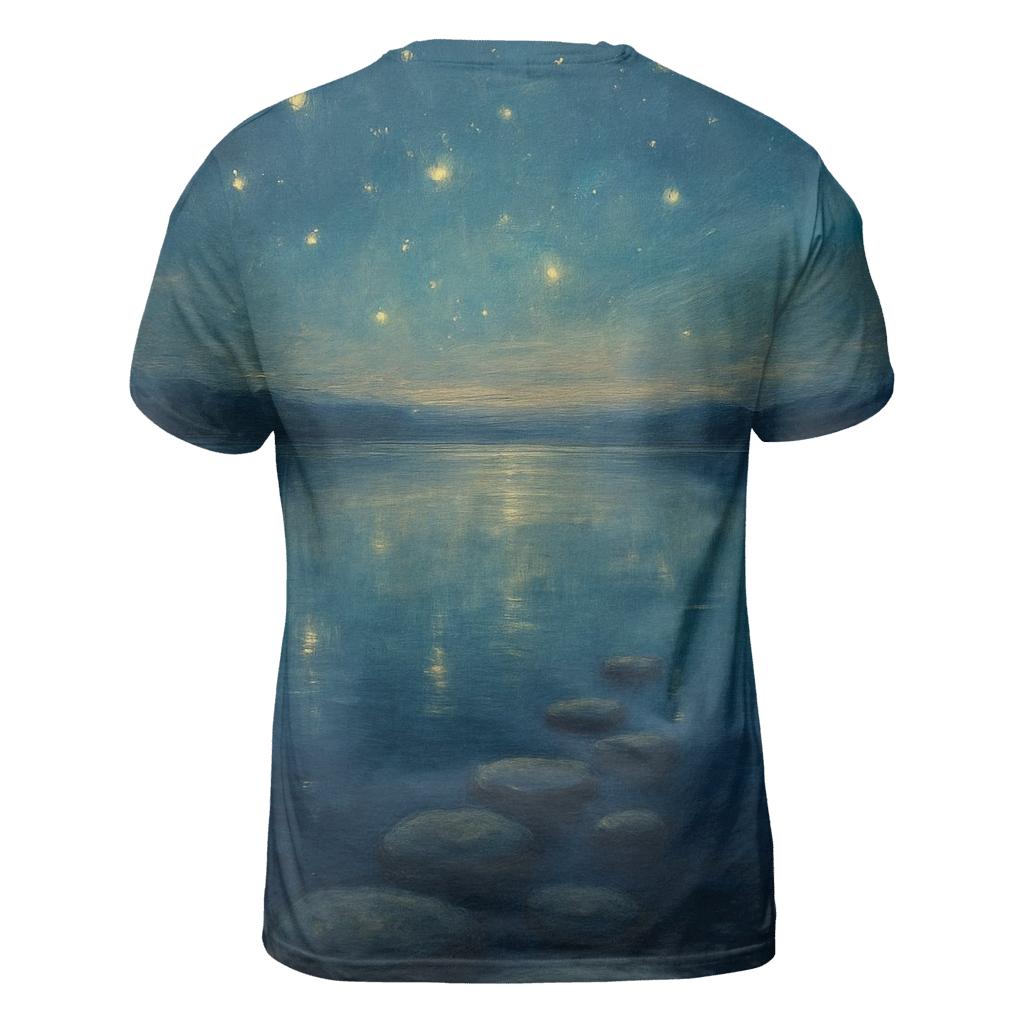Starlit Reflection statement graphic shirts