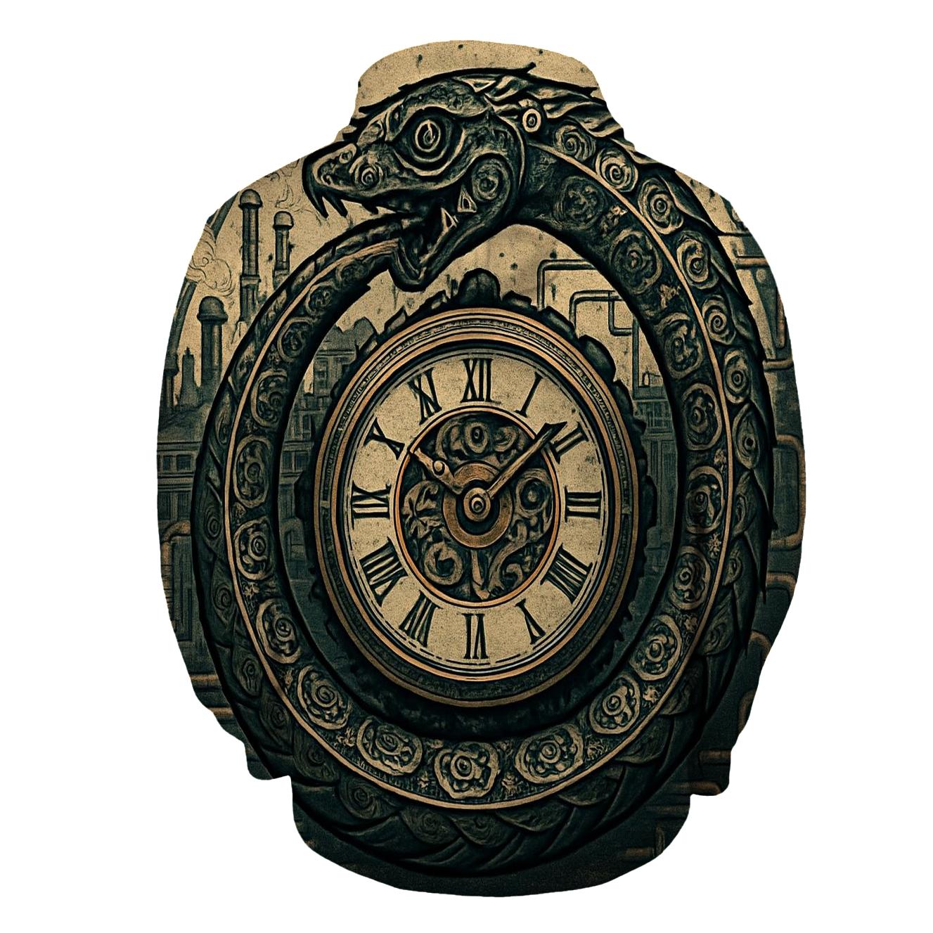 Clockwork Ouroboros Sentinel hoodie trends