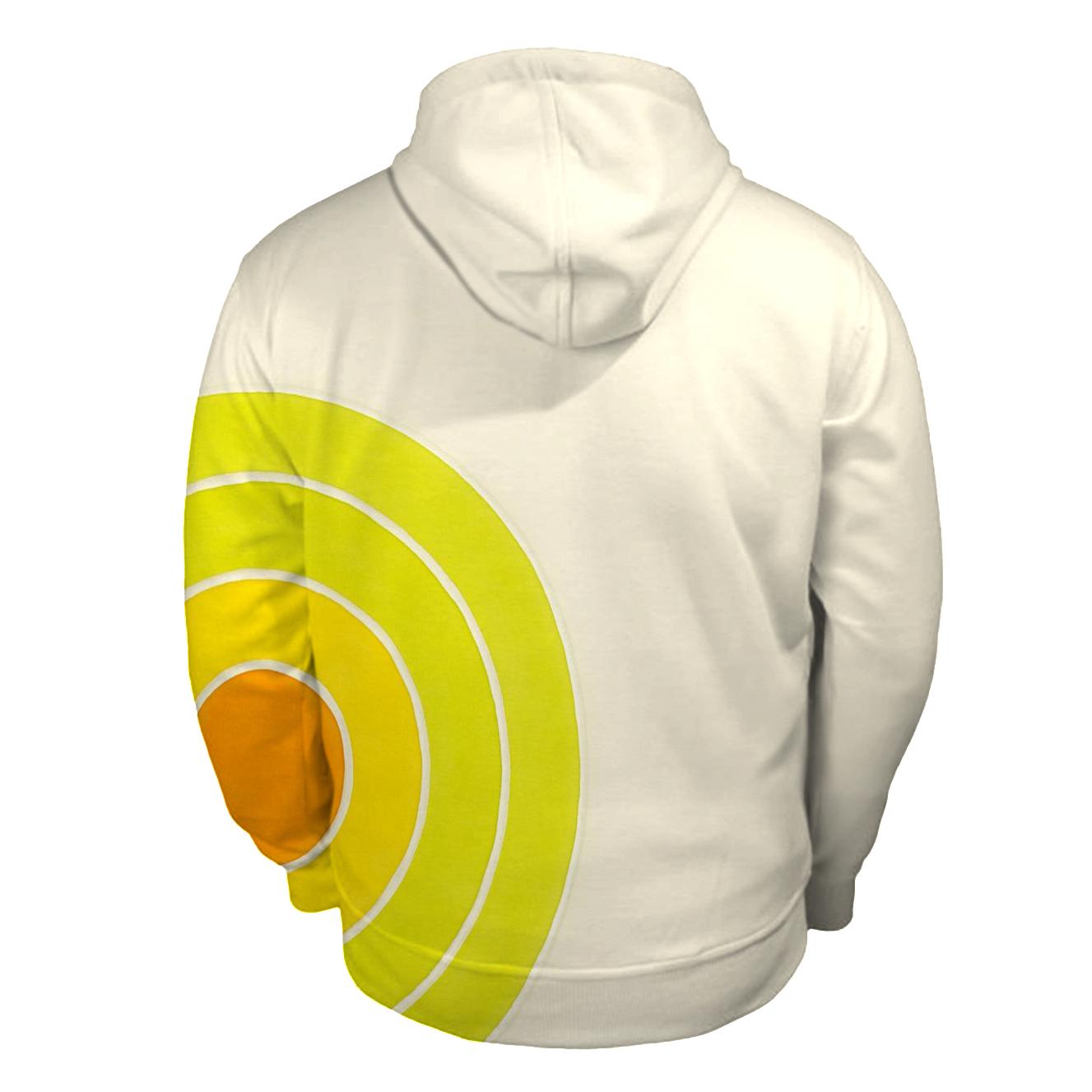 Offcenter Citrus Bullseye graphic hoodies