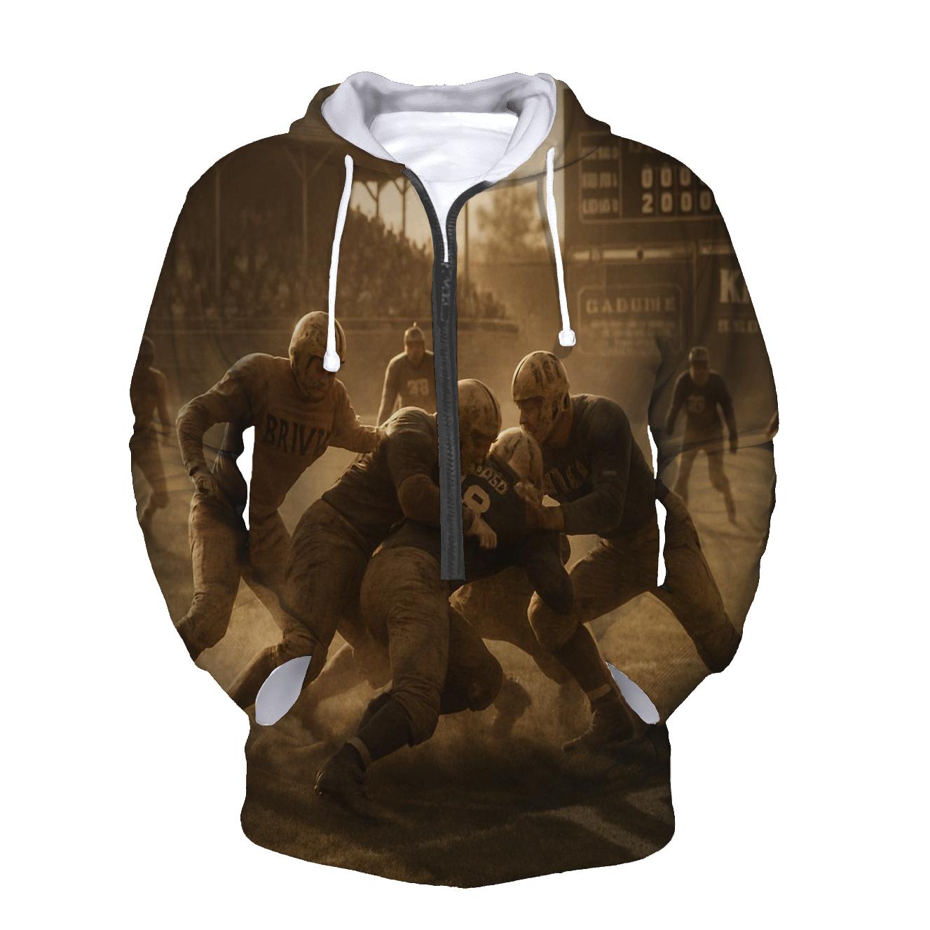 Historic Turf Duel zip-up hoodies