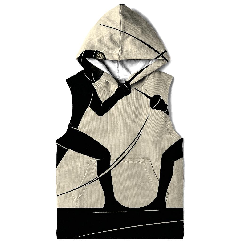 Fencing Duel Minimal hoodie designs