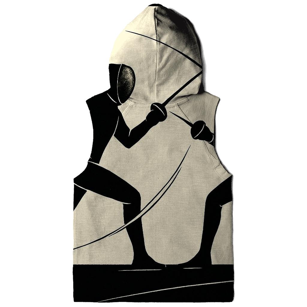 Fencing Duel Minimal hoodie designs