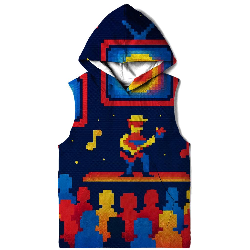 Pixel Concert Night custom hoodies