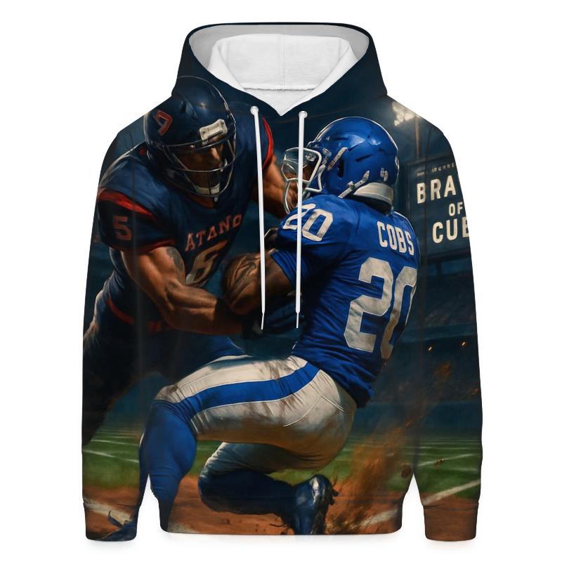 Clash At The Diamond Line printed hoodies